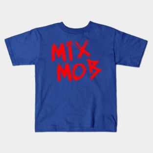Mix Mob Lettering Logo Kids T-Shirt
